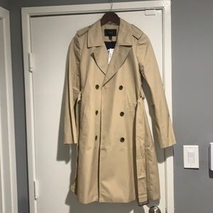 J Crew women’s trench coat size 4